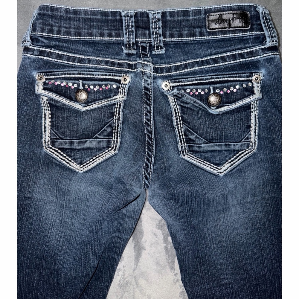 💙 Virgo Daytrip Bootcut Jeans with Conrast Stitching - Picture 6 of 10